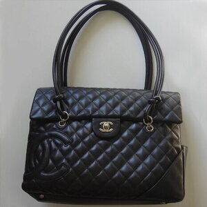 CHANEL Cambon shoulder bag flap leather Mothers Day
